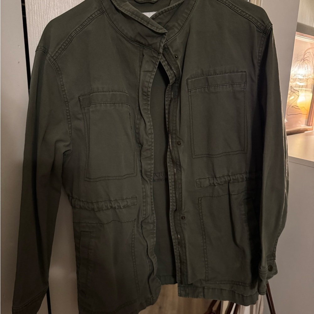 Old Navy Dark Green Utility Jacket